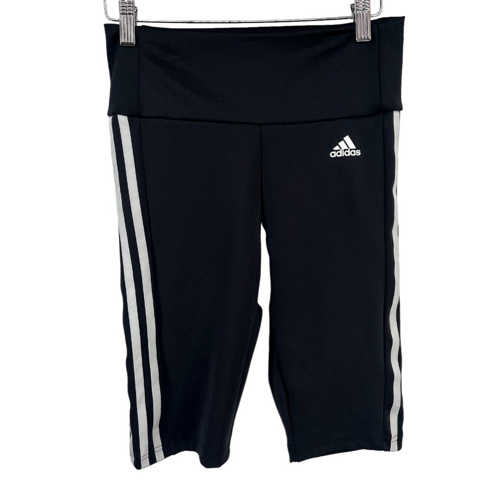 Adidas Designed 2 Move High Rise Sport Short Tights Women's S Black NWT